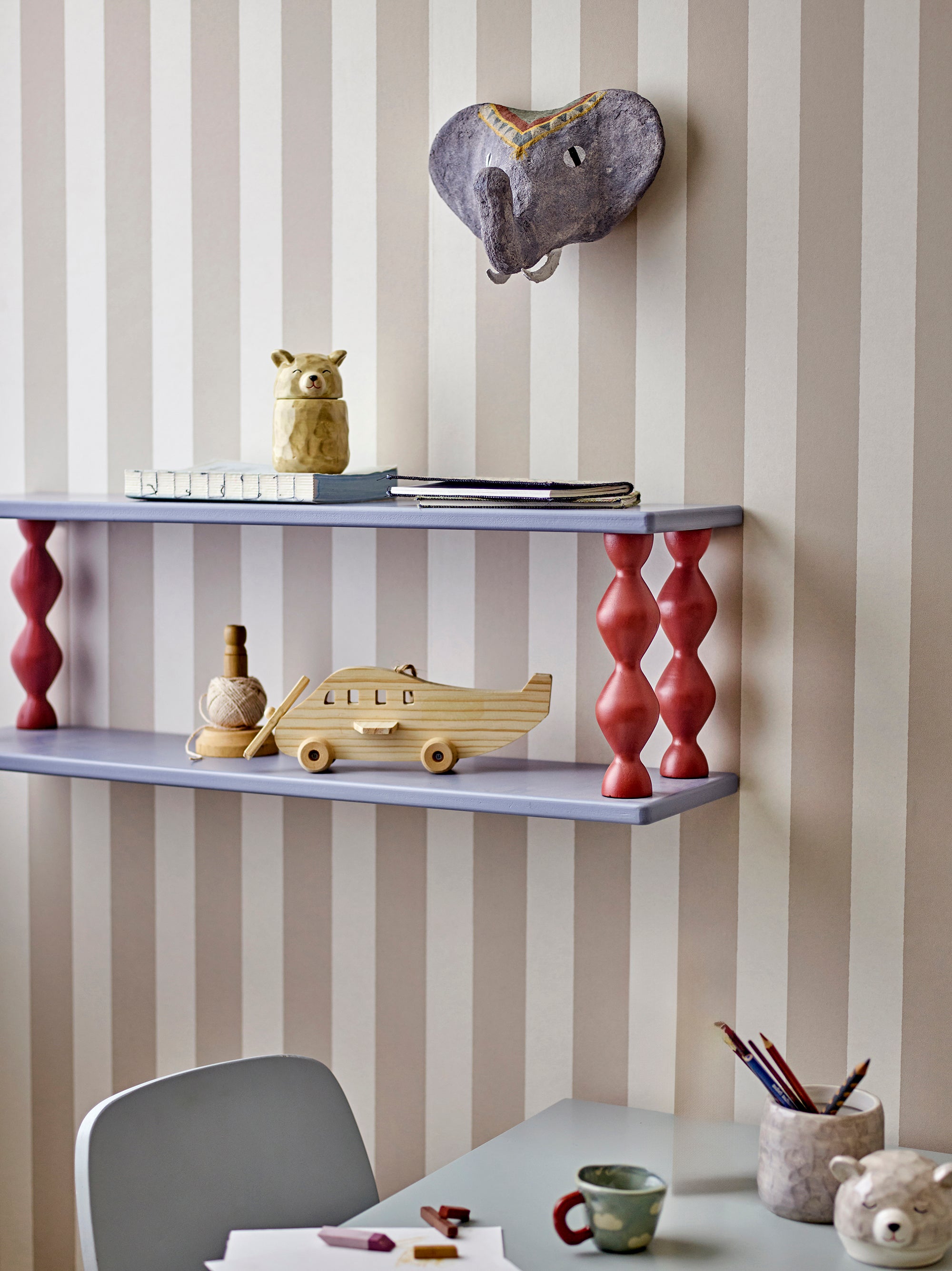 Bloomingville Bibiola Sculptural Wall Shelf
