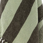 Bloomingville Frello Striped Recycled Cotton Throw Blanket