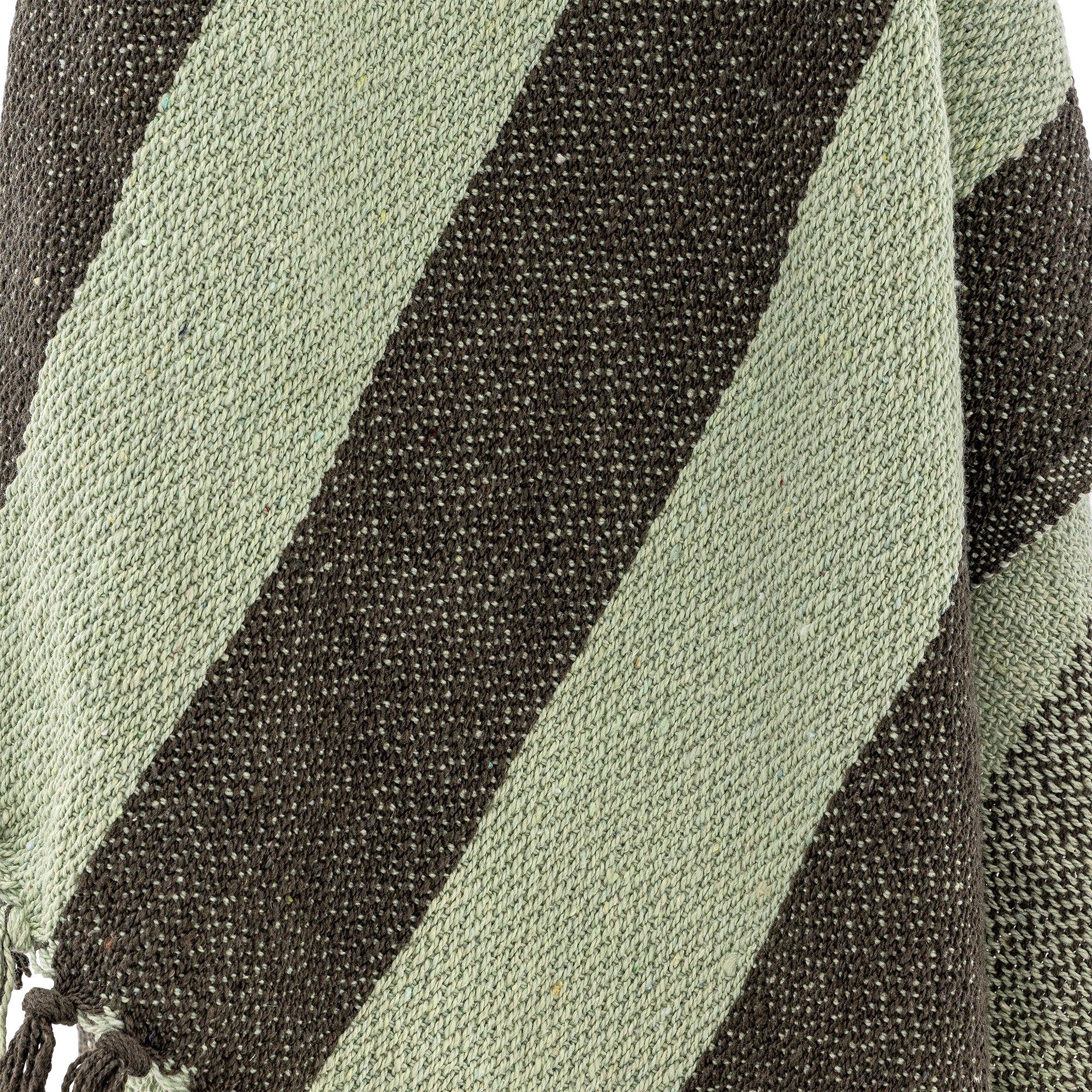 Bloomingville Frello Striped Recycled Cotton Throw Blanket