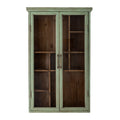 Bloomingville Hazem Firwood Cabinet in Pink or Green