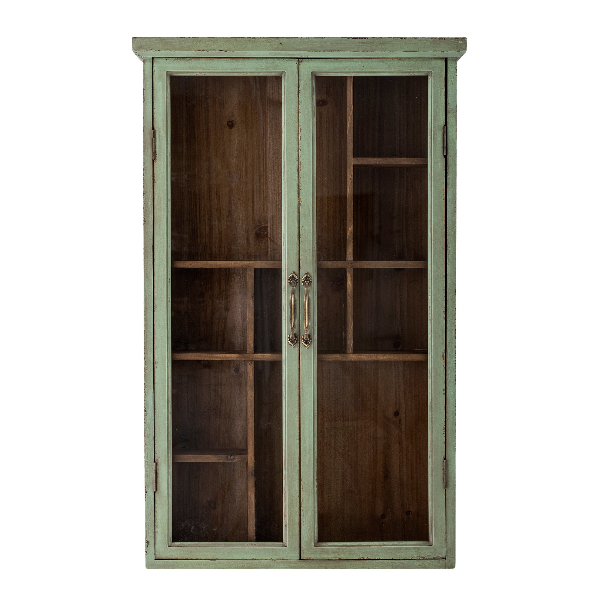 Bloomingville Hazem Firwood Cabinet in Pink or Green