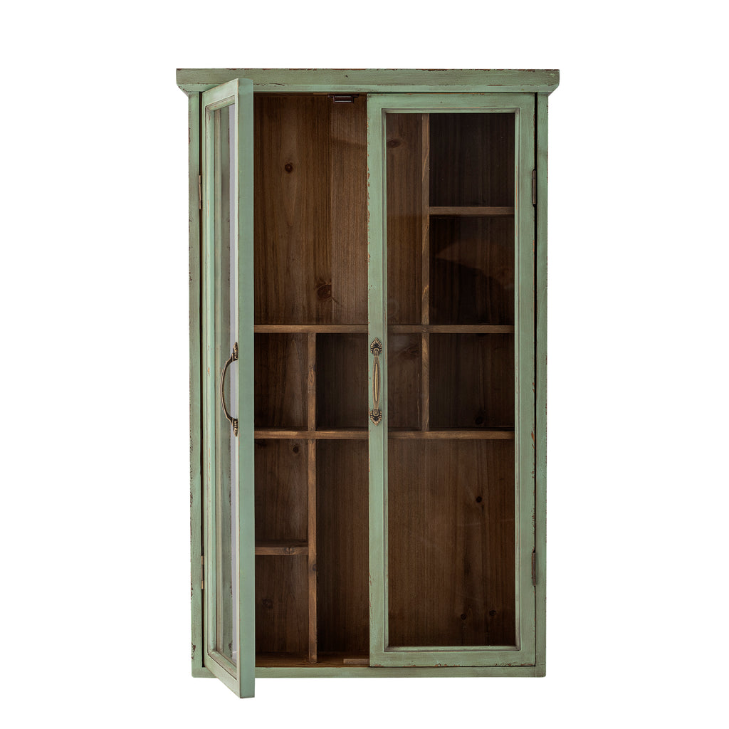 Bloomingville Hazem Firwood Cabinet in Pink or Green