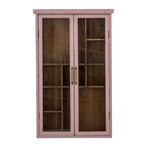 Bloomingville Hazem Firwood Cabinet in Pink or Green