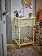Bloomingville Salino Firwood Side Table Yellow