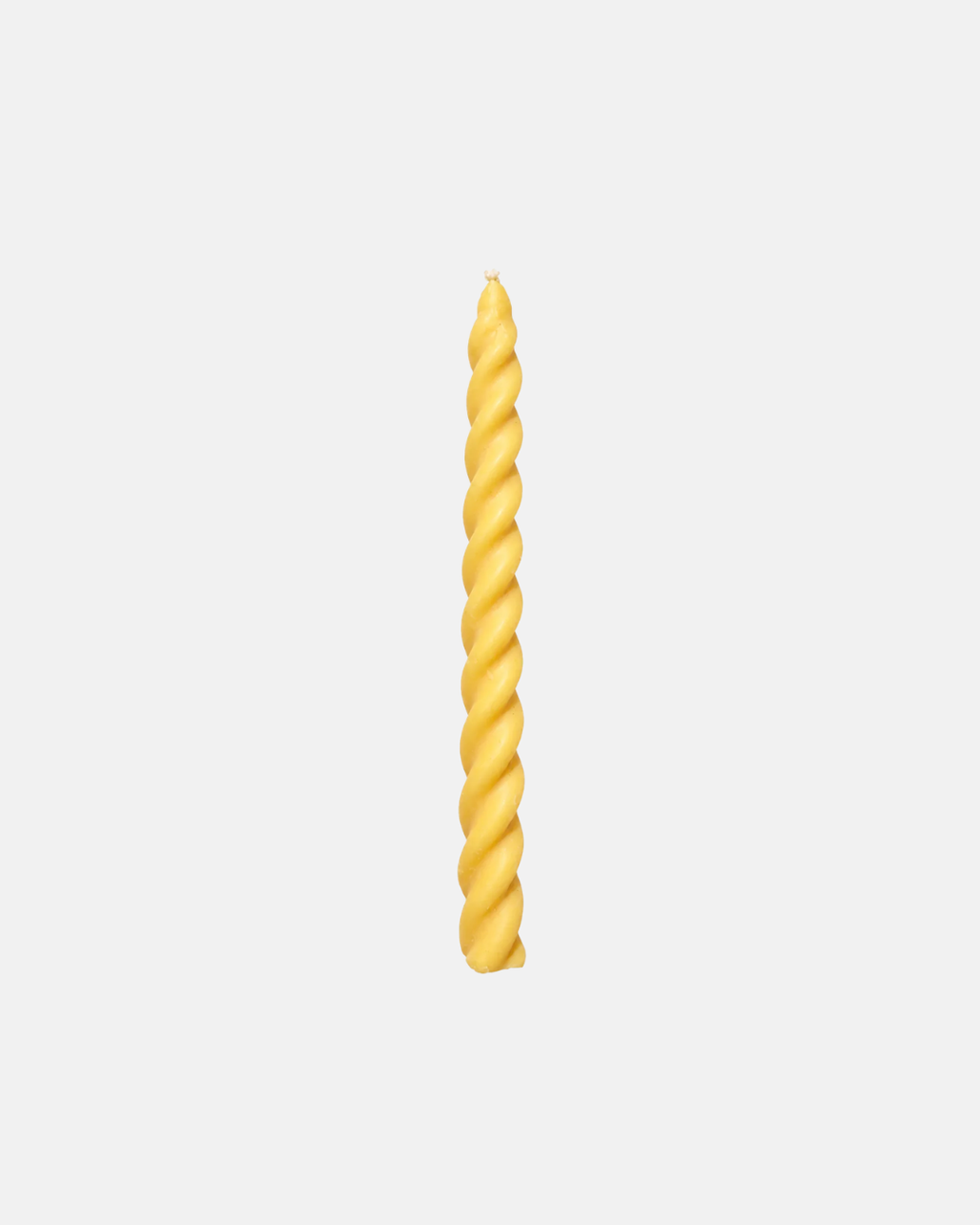 Soie Soy Wax Twirl Taper Candle in Various Colours