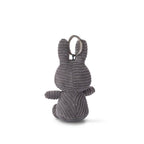 Miffy Keyring Corduroy ECO in Grey