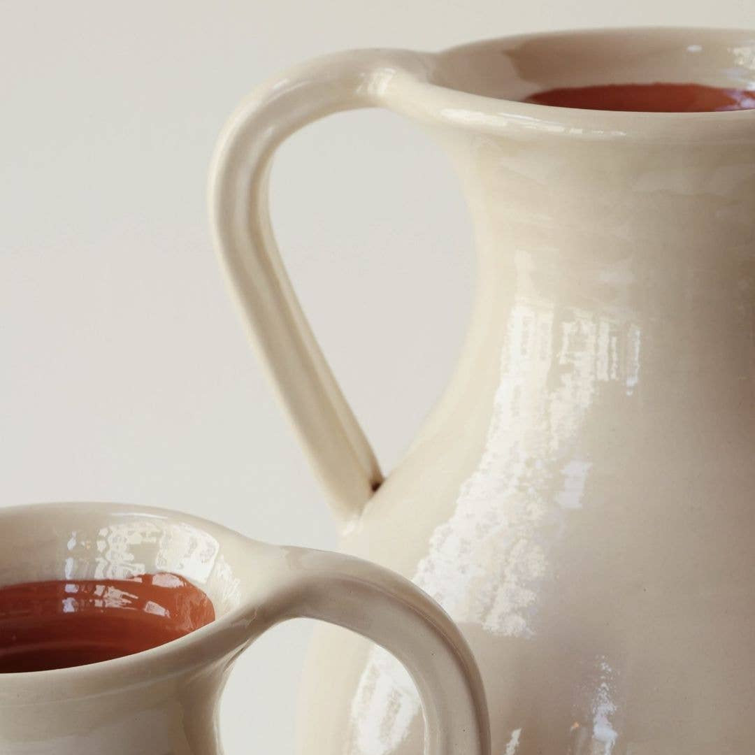 Roca Caus Classic Amphora Vase in Cream (Large)
