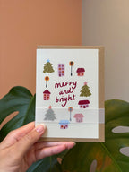 Kira Bolton Merry and Bright Christmas Card