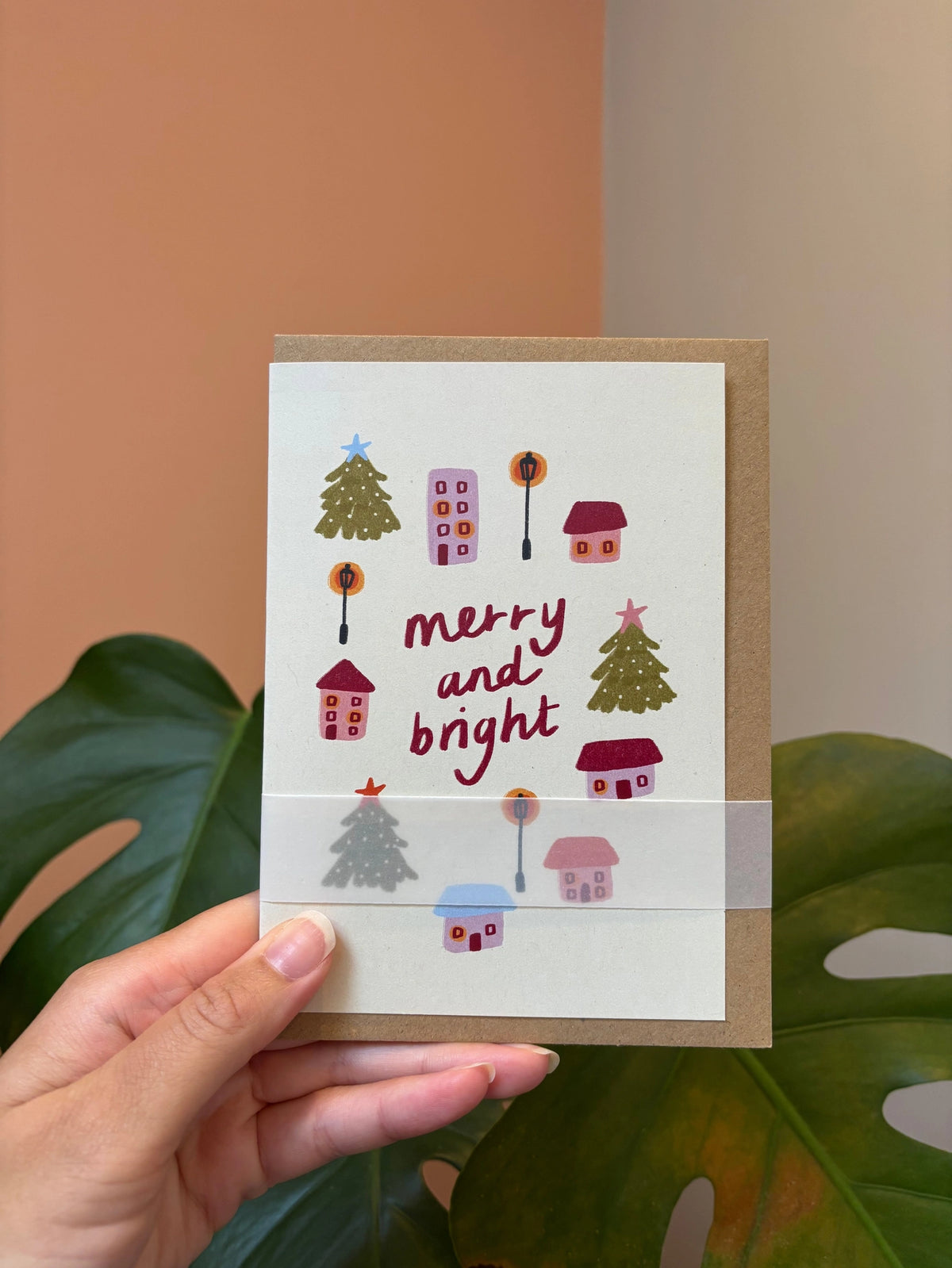Kira Bolton Merry and Bright Christmas Card
