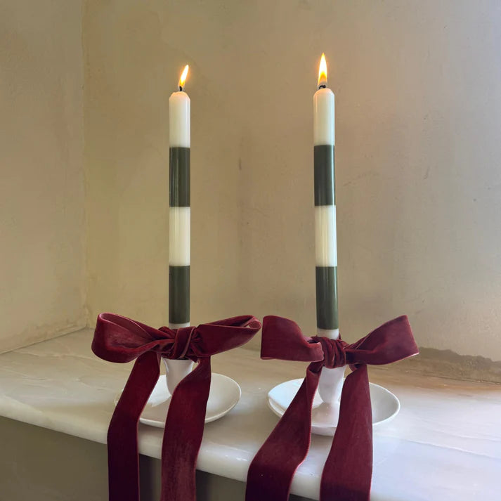 Pygmalion London Eco-Friendly Dinner Candles Set of 2 in Hampstead