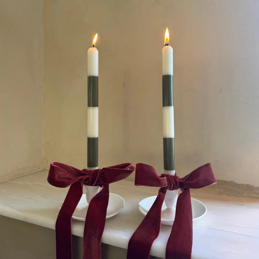 Pygmalion London Hampstead Eco-Friendly Dinner Candles Set of 2