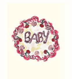 MaryAnna Emerson Baby Cake Greeting Card