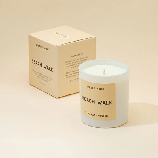 Solei Studios 100% Soy Wax Jar Candles in Various Scents