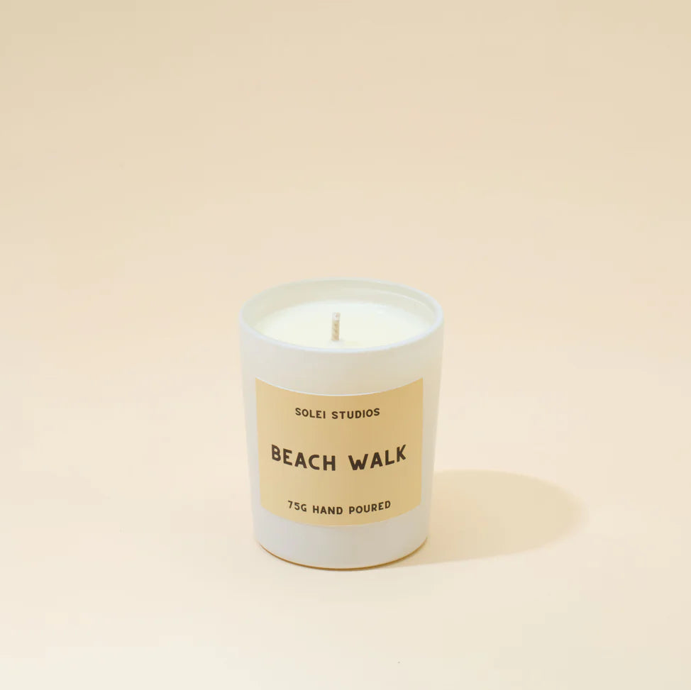 Solei Studios 100% Soy Wax Mini Jar Candles in Various Scents