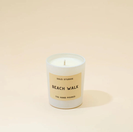Solei Studios 100% Soy Wax Mini Jar Candles in Various Scents