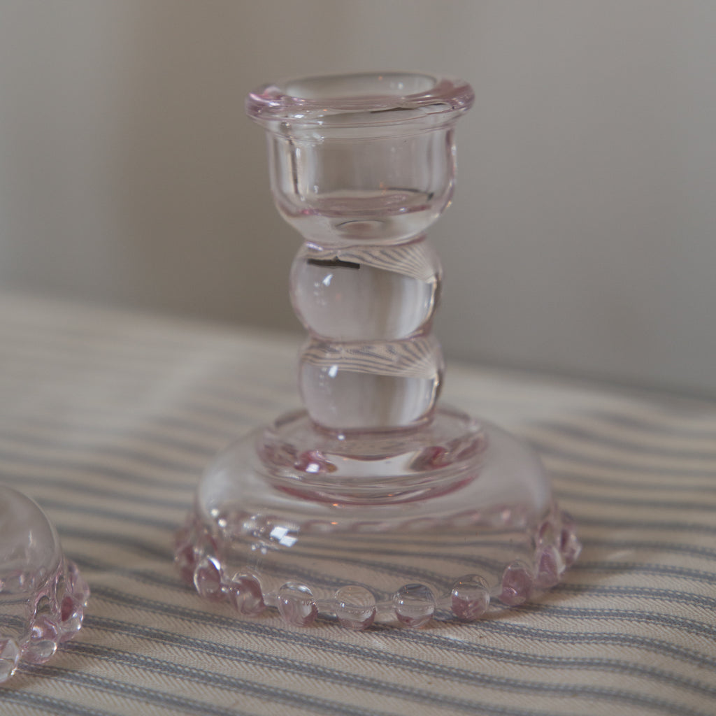 Bloomingville-Pink-Candle-Holder-in-Medium