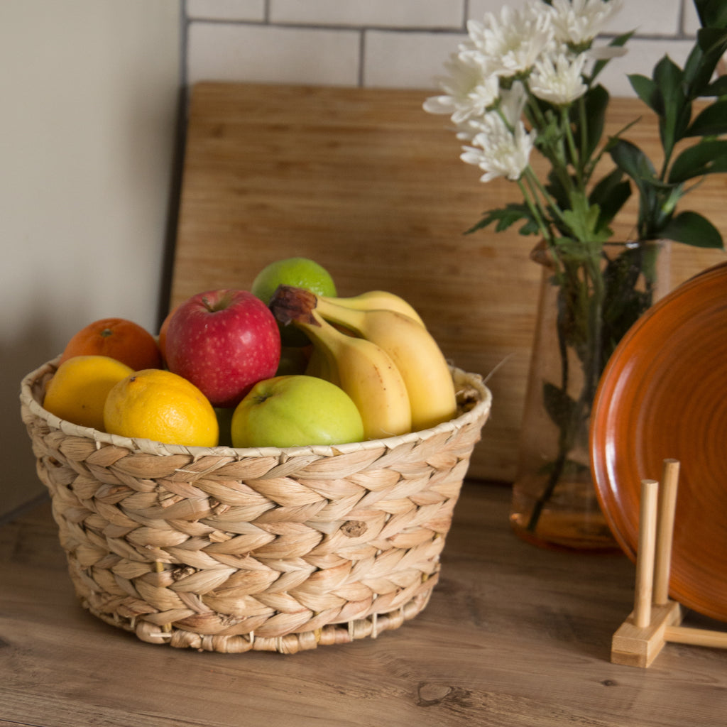 Water Hyacinth Fruit Basket