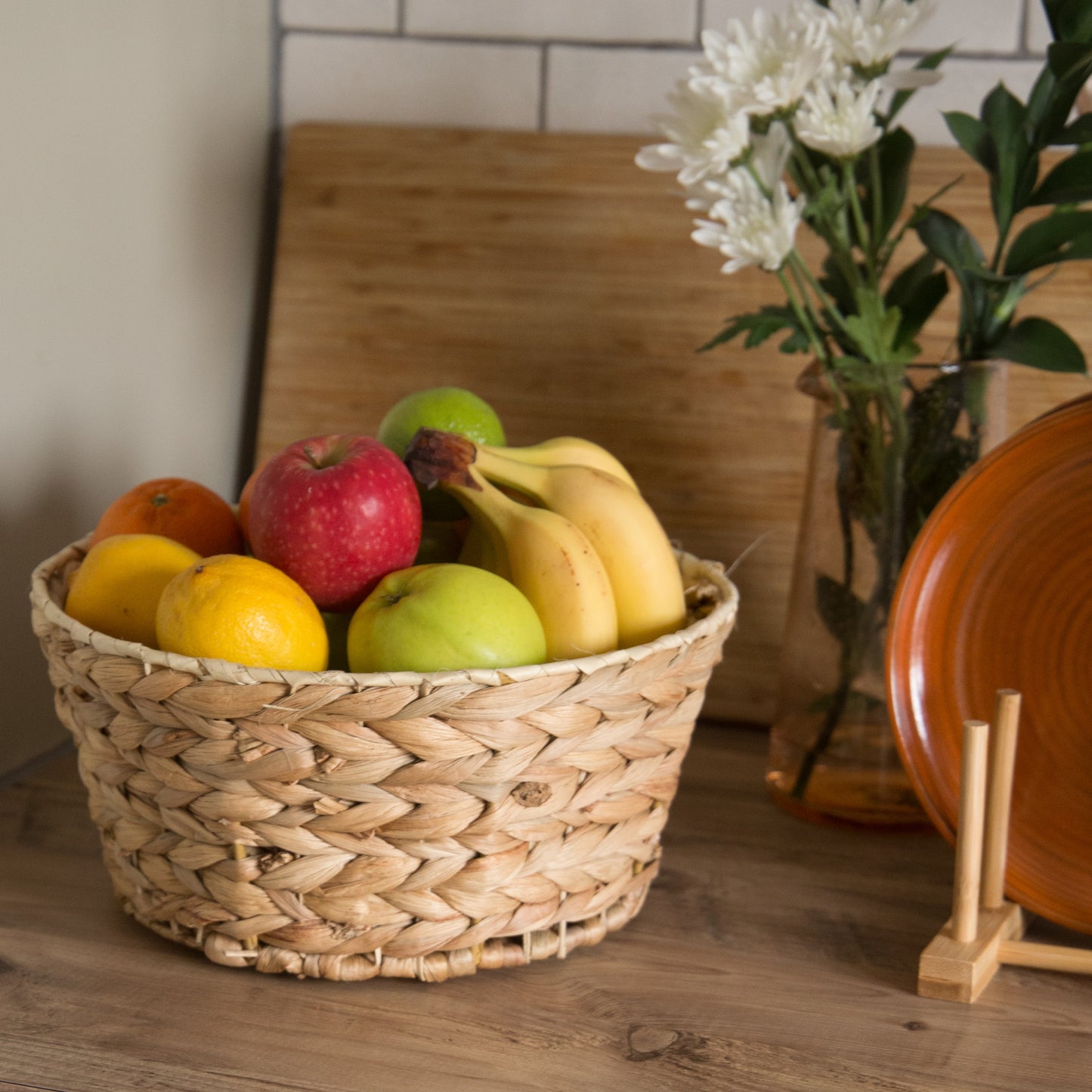 Water Hyacinth Fruit Basket