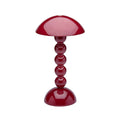 Addison Ross Bobbin Lacquer LED Rechargeable Lamp in Cherry