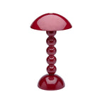Addison Ross Bobbin Lacquer LED Rechargeable Lamp in Cherry