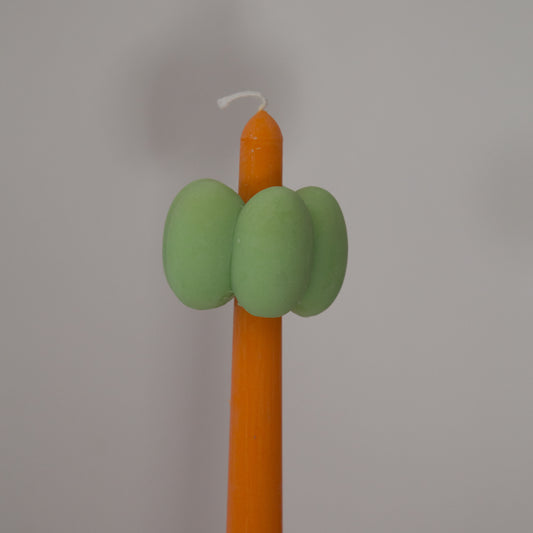 Stacking Candle Coco De Mer Wax Melt Decoration for Taper Candles