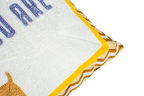 Pillow Drop 'Be The Person Your Dog Thinks You Are' Needlepoint Scatter Cushion