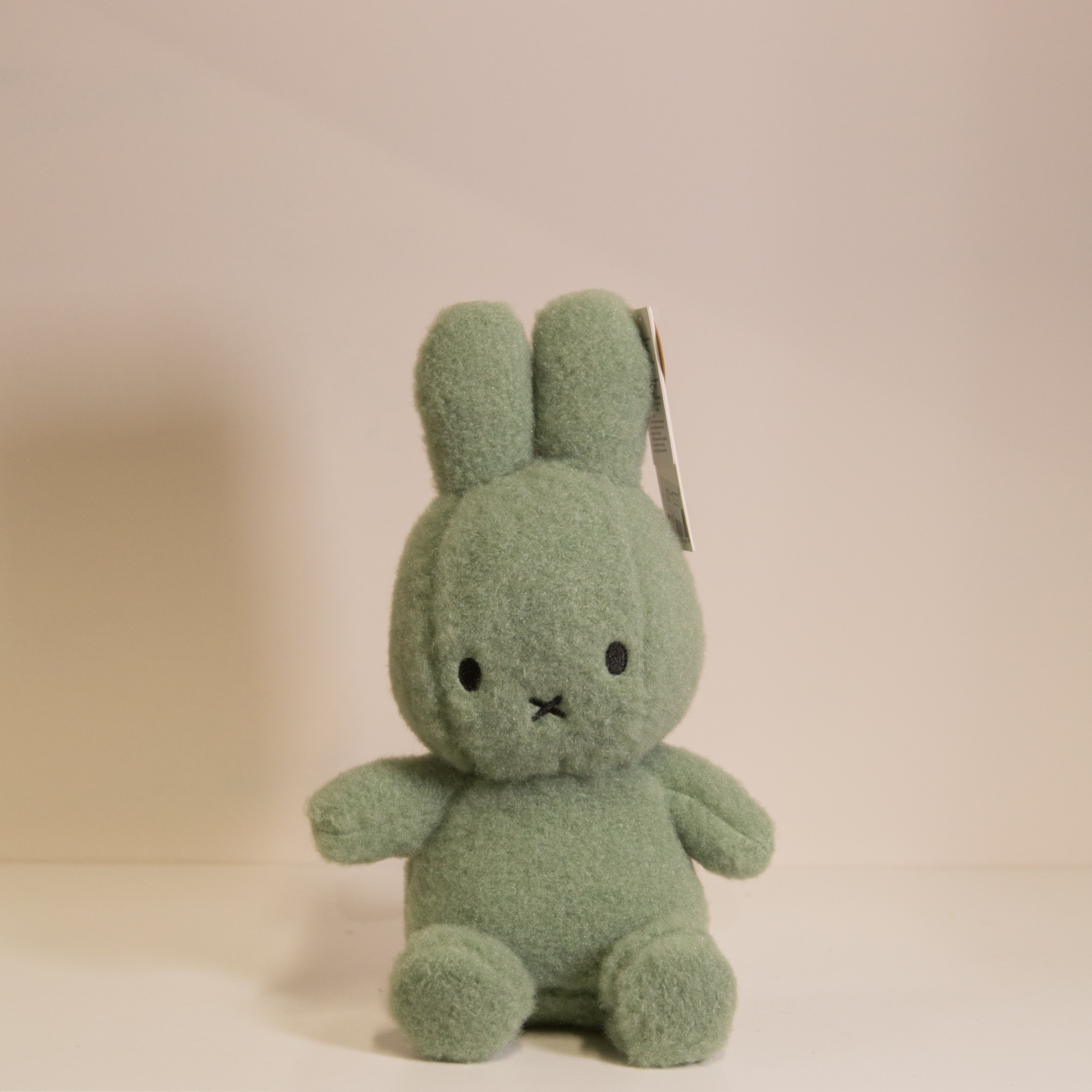 Miffy Cotton Candy Recycled Plush in Soft Pistachio