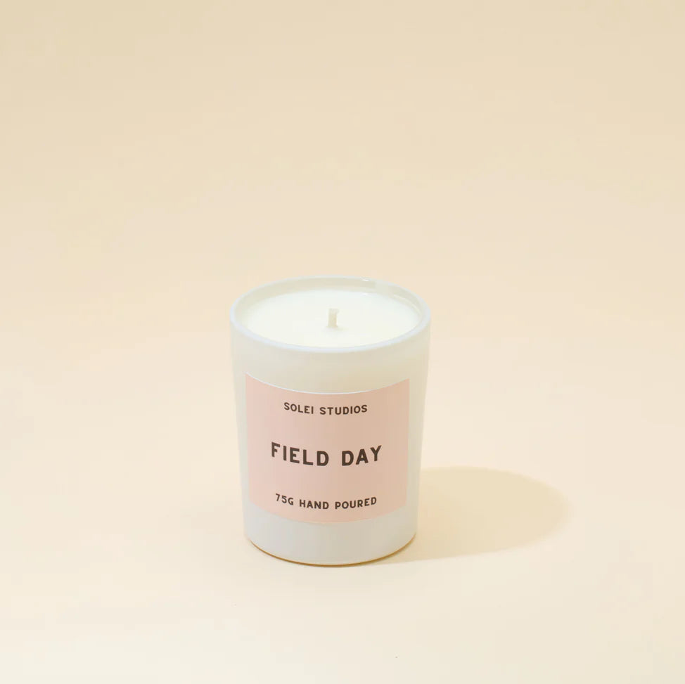 Solei Studios 100% Soy Wax Mini Jar Candles in Various Scents