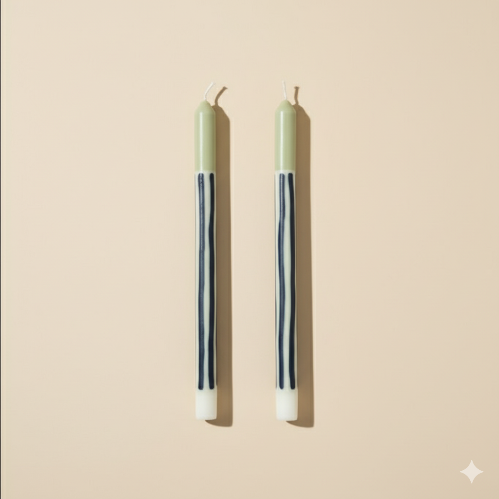 Pygmalion London Eco-Friendly Dinner Candles Set of 2