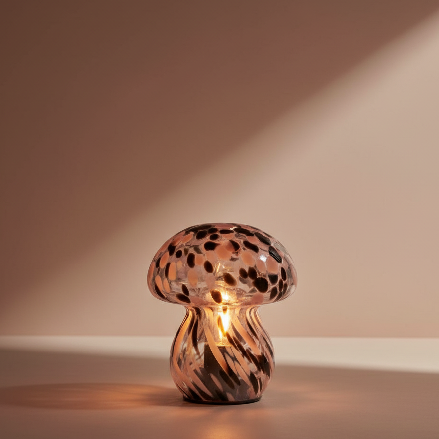 Abigail Ahern Mushroom Cordless LED Lamp in Dusk
