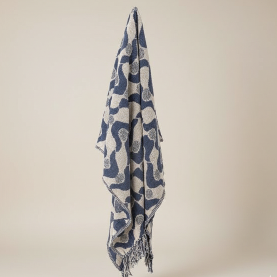Bloomingville Santena Recycled Cotton Throw