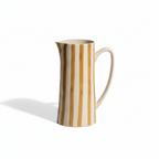 Bloomingville Begonia Striped Jug in Brown