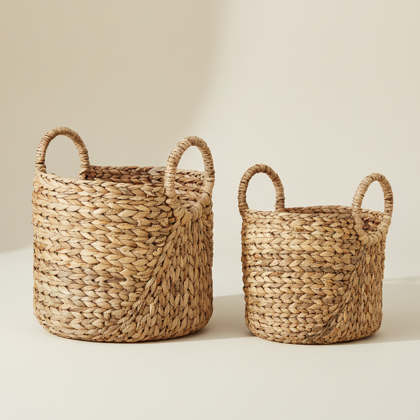 Bloomingville Tavrin Water Hyacinth Basket