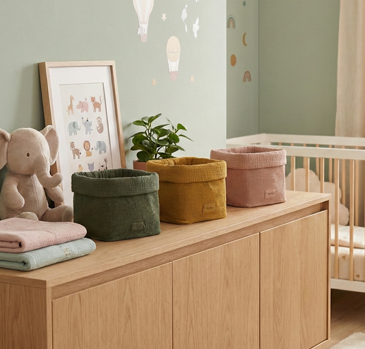 Nobodinoz Wabi Sabi Waffle Basket in Multiple Colours