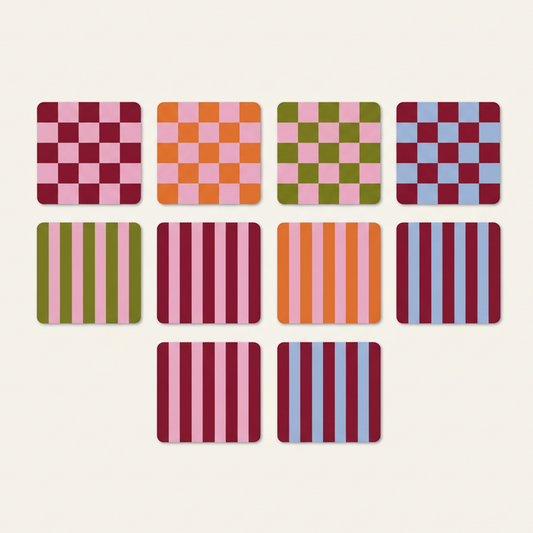 Ella Goddard Colourful Coasters