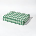 Heather Evelyn Green Diamond Gift Wrap
