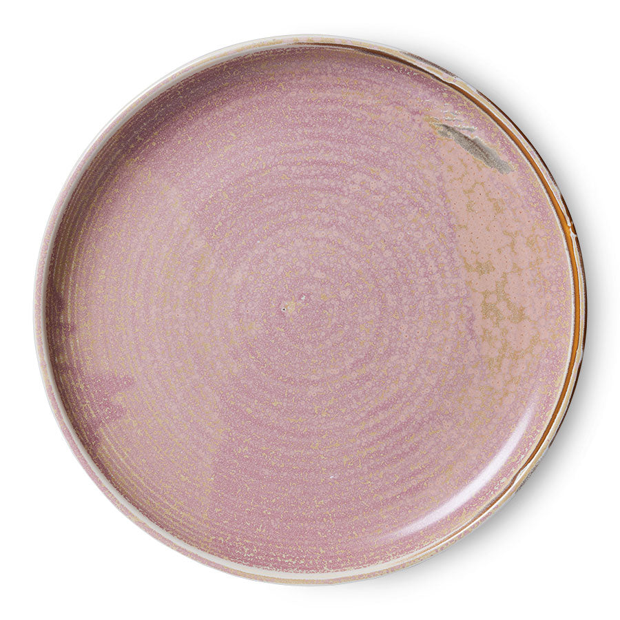 HKLIVING Chef Ceramics: Dinner Plate in Pink