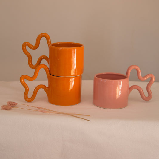 Florence MyTum Handmade Ceramic Wiggle Mug