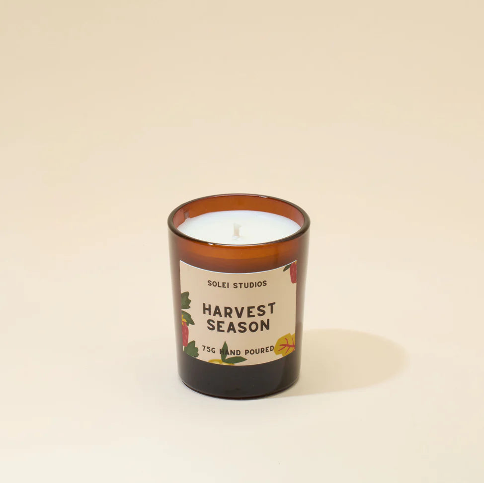 Solei Studios 100% Soy Wax Mini Jar Candles in Various Scents