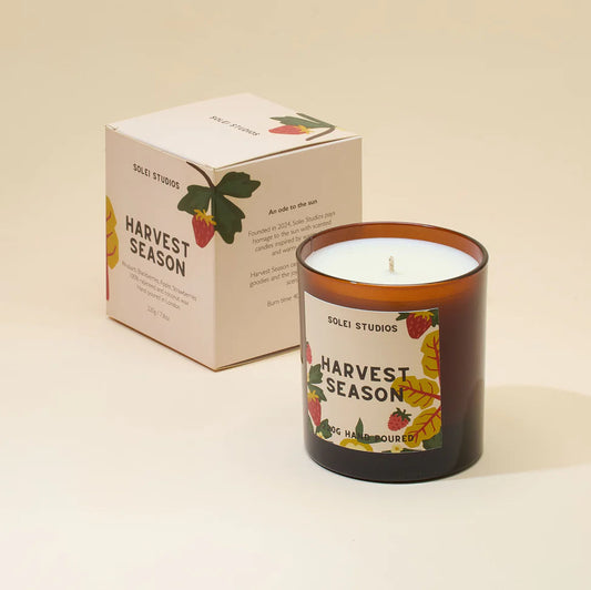 Solei Studios 100% Soy Wax Jar Candles in Various Scents