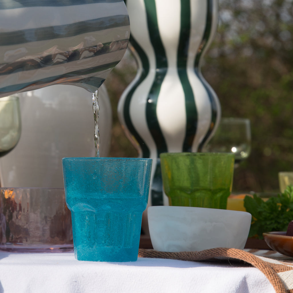 HKLIVING Mineral Water Glasses in Various Colours