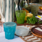 HKLIVING Mineral Water Glasses in Various Colours