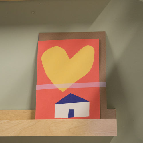 Sue Doeksen Home of Love Greeting Card