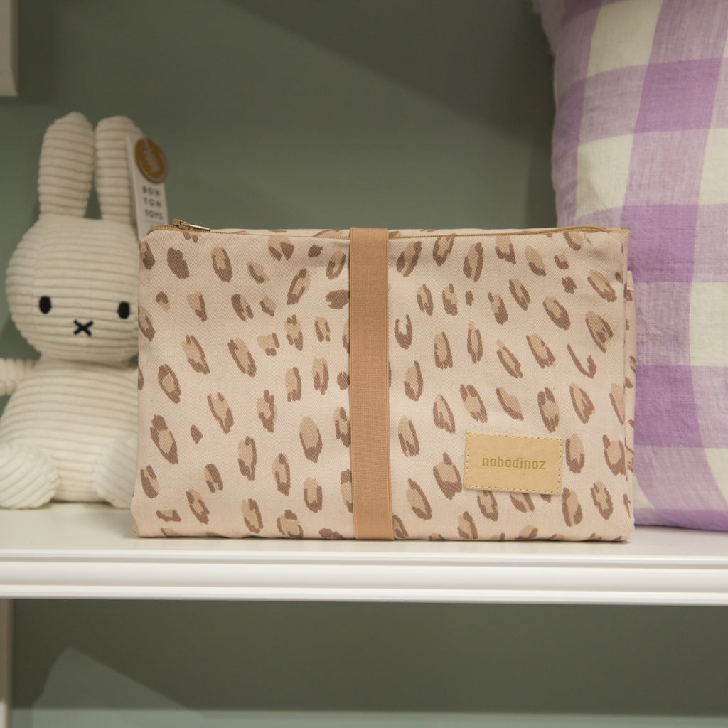 Nobodinoz Waterproof Changing Pad in Leonie Lattie