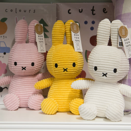 Miffy in White Corduroy ECO