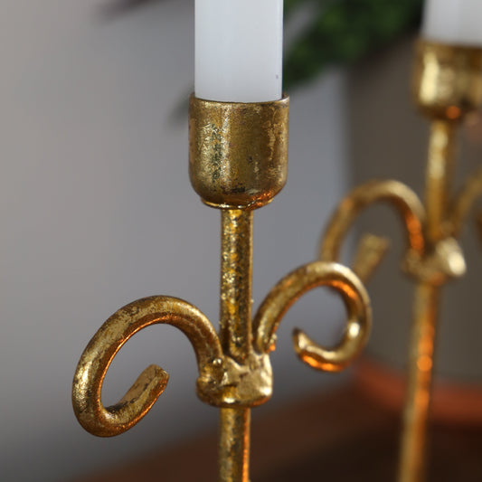 Vintage Brass Candle Sticks