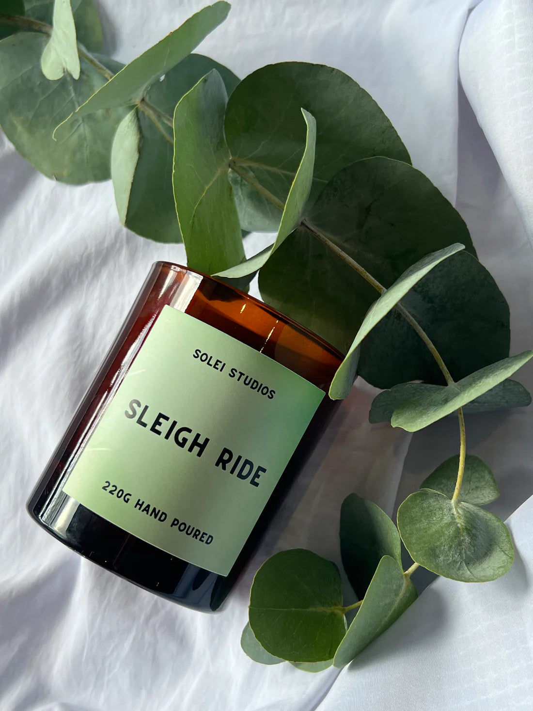 Solei Studios 100% Soy Wax Jar Candles in Various Scents