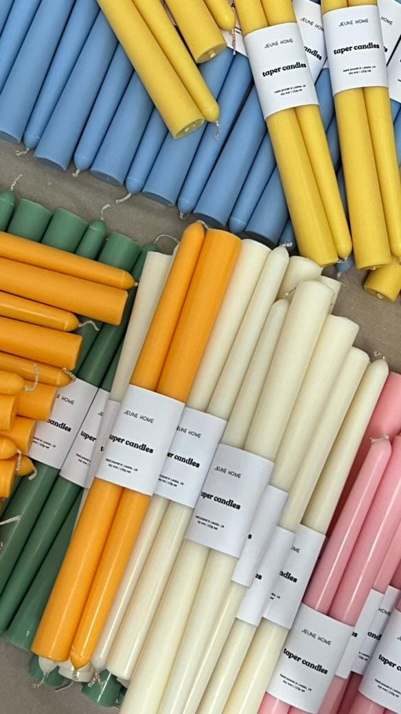 Jeune Home Classic Soy Wax Scented Taper Candles