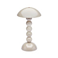 Addison Ross Bobbin Lacquer LED Rechargeable Lamp in Cappuccino