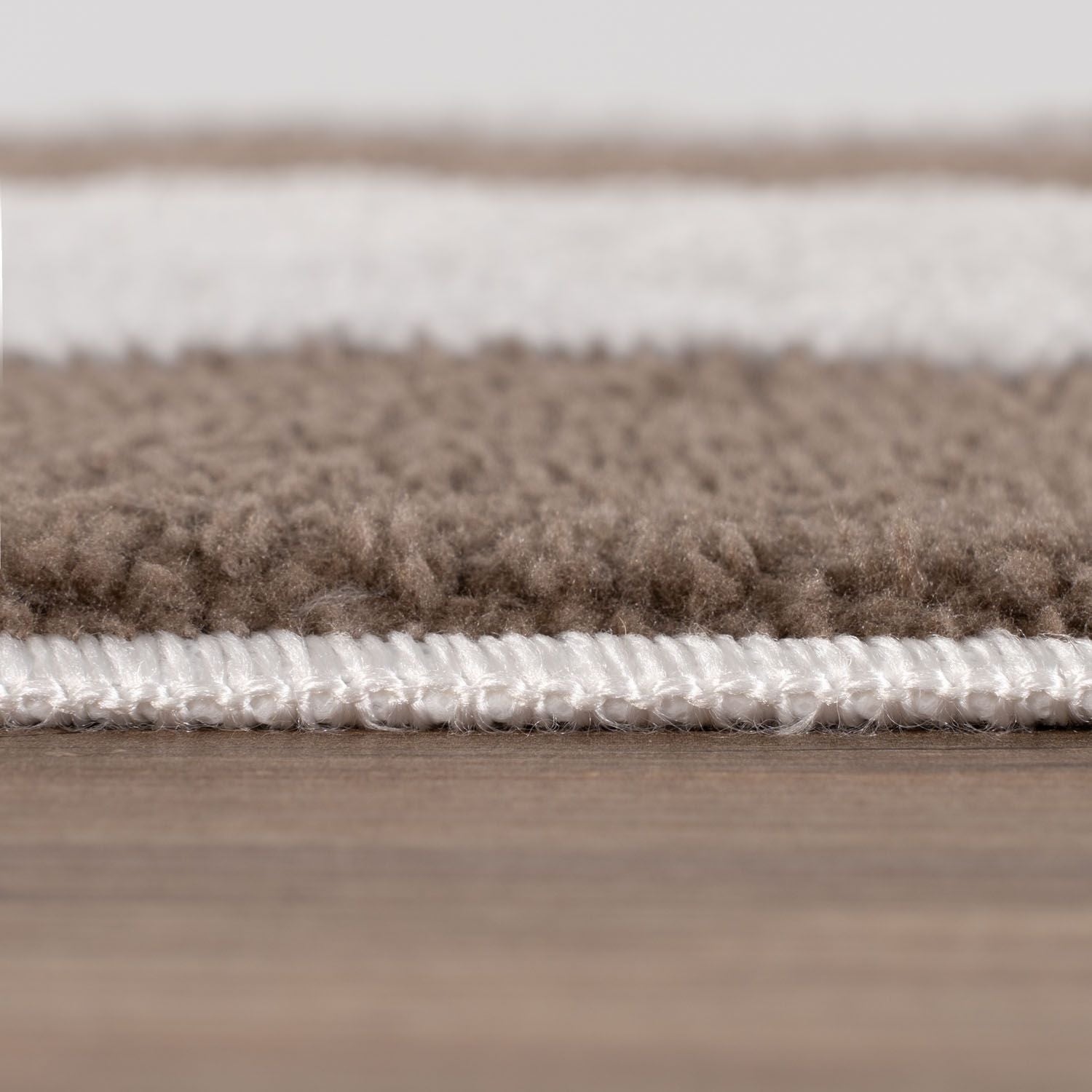 The Rugs Loft Checkerboard Brown Rug